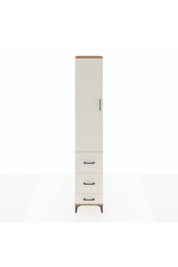 Hyperion Dolap 2 Raflı 3 Çekmeceli Tek Askılı 44x44x243 - S64M158V7B