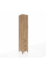 Hyperion Dolap 2 Raflı 3 Çekmeceli Tek Askılı 44x44x243 - S64M158V9B