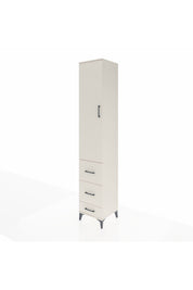 Hyperion Dolap 4 Raflı 3 Çekmeceli Tek Kapaklı 44x44x243 - S64M159V1B