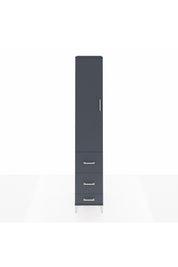 Hyperion Dolap 4 Raflı 3 Çekmeceli Tek Kapaklı 44x44x243 - S64M159V5B
