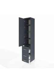 Hyperion Dolap 4 Raflı 3 Çekmeceli Tek Kapaklı 44x44x243 - S64M159V5B