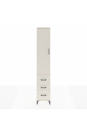 Hyperion Dolap 4 Raflı 3 Çekmeceli Tek Kapaklı 44x44x243 - S64M161V1B