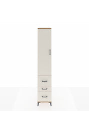 Hyperion Dolap 4 Raflı 3 Çekmeceli Tek Kapaklı 44x44x243 - S64M161V7B