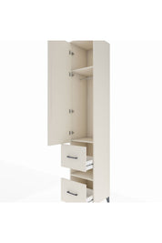 Hyperion Dolap 3 Raflı 2 Çekmeceli Tek Askılı 44x44x243 - S64M162V1B