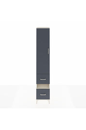 Hyperion Dolap 5 Raflı 2 Çekmeceli Tek Kapaklı 44x44x243 - S64M163V2B