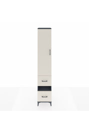 Hyperion Dolap 5 Raflı 2 Çekmeceli Tek Kapaklı 44x44x243 - S64M163V4B