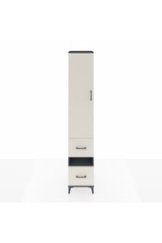 Hyperion Dolap 3 Raflı 2 Çekmeceli Tek Askılı 44x44x243 - S64M164V4B