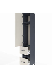 Hyperion Dolap 3 Raflı 2 Çekmeceli Tek Askılı 44x44x243 - S64M164V4B