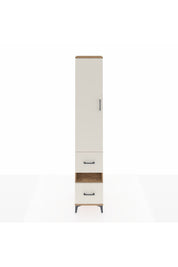 Hyperion Dolap 3 Raflı 2 Çekmeceli Tek Askılı 44x44x243 - S64M164V7B