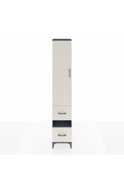 Hyperion Dolap 5 Raflı 2 Çekmeceli Tek Kapaklı 44x44x243 - S64M165V4B