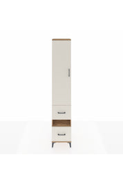 Hyperion Dolap 5 Raflı 2 Çekmeceli Tek Kapaklı 44x44x243 - S64M165V7B