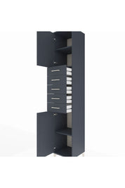 Hyperion Dolap 3 Raflı 5 Çekmeceli 2 Kapaklı 44x44x243 - S64M166V5B
