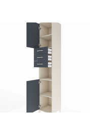 Hyperion Dolap 4 Raflı 3 Çekmeceli 2 Kapaklı 44x44x243 - S64M169V2B