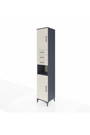 Hyperion Dolap 4 Raflı 3 Çekmeceli 2 Kapaklı 44x44x243 - S64M169V4B