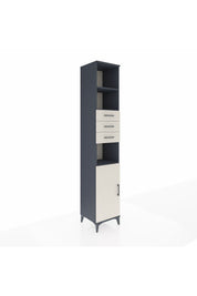 Hyperion Dolap 4 Raflı 3 Çekmeceli Tek Kapaklı 44x44x243 - S64M171V4B
