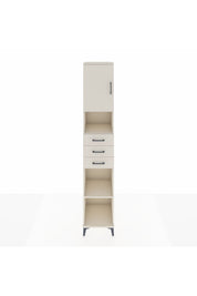 Hyperion Dolap 4 Raflı 3 Çekmeceli Tek Kapaklı 44x44x243 - S64M173V1B