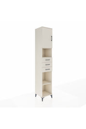 Hyperion Dolap 4 Raflı 3 Çekmeceli Tek Kapaklı 44x44x243 - S64M173V1B
