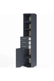 Hyperion Dolap 4 Raflı 3 Çekmeceli Tek Kapaklı 44x44x243 - S64M174V5B
