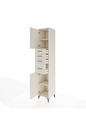 Hyperion Dolap 3 Raflı 4 Çekmeceli 2 Kapaklı 44x44x243 - S64M175V1B