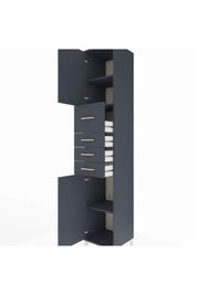 Hyperion Dolap 3 Raflı 4 Çekmeceli 2 Kapaklı 44x44x243 - S64M178V5B