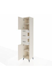 Hyperion Dolap 3 Raflı 3 Çekmeceli 2 Kapaklı 44x44x243 - S64M181V1B
