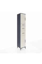 Hyperion Dolap 3 Raflı 3 Çekmeceli 2 Kapaklı 44x44x243 - S64M181V4B