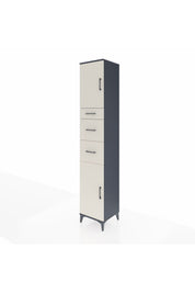 Hyperion Dolap 3 Raflı 3 Çekmeceli 2 Kapaklı 44x44x243 - S64M181V4B
