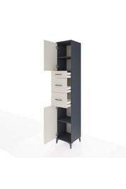 Hyperion Dolap 3 Raflı 3 Çekmeceli 2 Kapaklı 44x44x243 - S64M181V4B