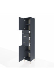 Hyperion Dolap 3 Raflı 3 Çekmeceli 2 Kapaklı 44x44x243 - S64M181V5B