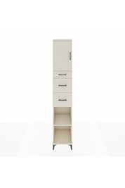Hyperion Dolap 3 Raflı 3 Çekmeceli Tek Kapaklı 44x44x243 - S64M182V1B