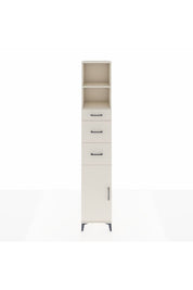 Hyperion Dolap 3 Raflı 3 Çekmeceli Tek Kapaklı 44x44x243 - S64M183V1B