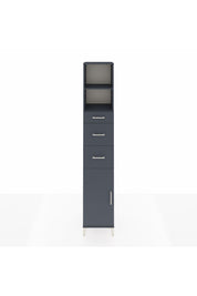 Hyperion Dolap 3 Raflı 3 Çekmeceli Tek Kapaklı 44x44x243 - S64M183V5B