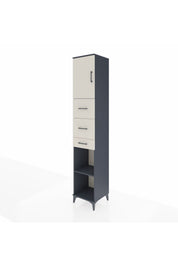 Hyperion Dolap 3 Raflı 3 Çekmeceli Tek Kapaklı 44x44x243 - S64M185V4B