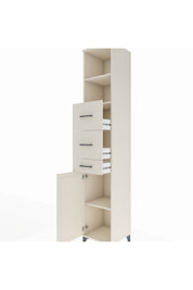 Hyperion Dolap 3 Raflı 3 Çekmeceli Tek Kapaklı 44x44x243 - S64M186V1B