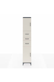 Hyperion Dolap 3 Raflı 3 Çekmeceli 2 Kapaklı 44x44x243 - S64M187V4B