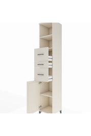 Hyperion Dolap 3 Raflı 3 Çekmeceli Tek Kapaklı 44x44x243 - S64M189V1B