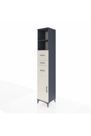 Hyperion Dolap 3 Raflı 3 Çekmeceli Tek Kapaklı 44x44x243 - S64M189V4B