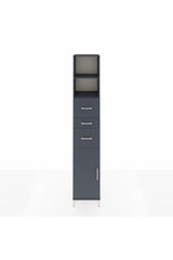 Hyperion Dolap 3 Raflı 3 Çekmeceli Tek Kapaklı 44x44x243