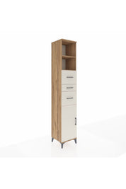 Hyperion Dolap 3 Raflı 3 Çekmeceli Tek Kapaklı 44x44x243 - S64M189V7B