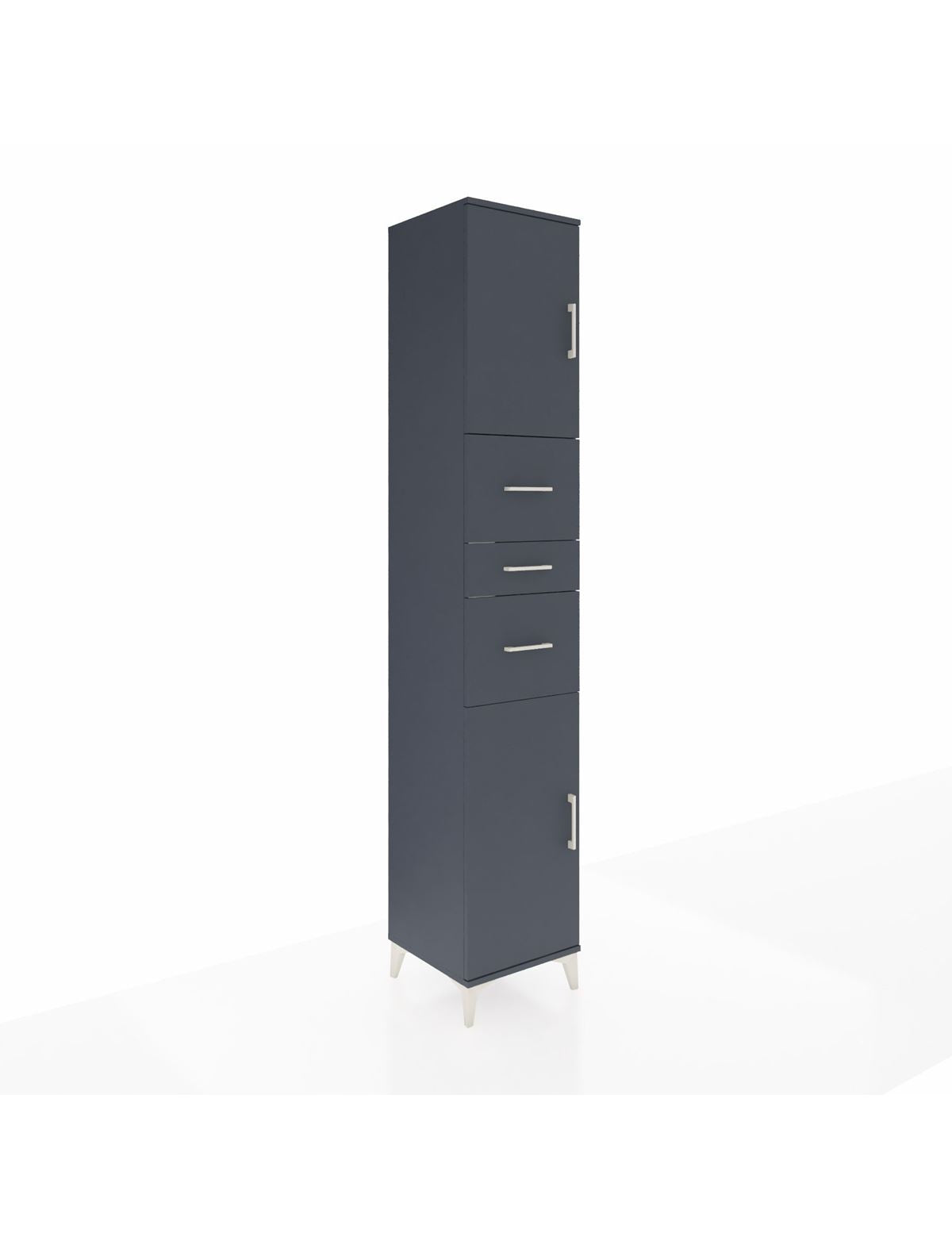 Hyperion Dolap 3 Raflı 3 Çekmeceli 2 Kapaklı 44x44x243 - S64M190V5B