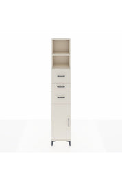 Hyperion Dolap 3 Raflı 3 Çekmeceli Tek Kapaklı 44x44x243 - S64M192V1B