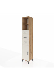 Hyperion Dolap 3 Raflı 3 Çekmeceli Tek Kapaklı 44x44x243 - S64M192V7B