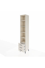 Hyperion Dolap 5 Raflı 3 Çekmeceli 44x44x243 - S64M193V1B