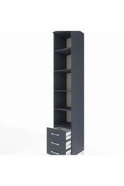 Hyperion Dolap 5 Raflı 3 Çekmeceli 44x44x243 - S64M193V5B