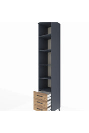 Hyperion Dolap 5 Raflı 3 Çekmeceli 44x44x243 - S64M193V6B