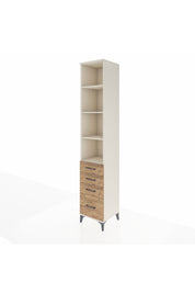Hyperion Dolap 4 Raflı 4 Çekmeceli 44x44x243 - S64M194V3B