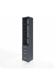 Hyperion Dolap 4 Raflı 4 Çekmeceli 44x44x243 - S64M194V5B