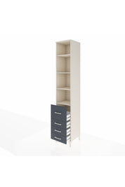 Hyperion Dolap 4 Raflı 4 Çekmeceli 44x44x243 - S64M195V2B
