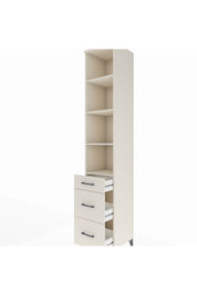 Hyperion Dolap 4 Raflı 3 Çekmeceli 44x44x243 - S64M196V1B