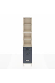 Hyperion Dolap 4 Raflı 3 Çekmeceli 44x44x243 - S64M196V2B